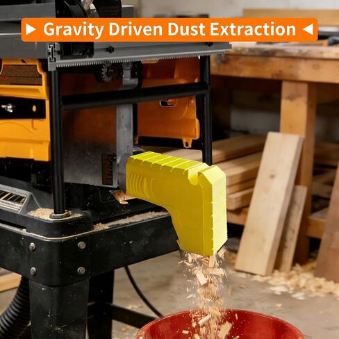 THOUSANDSUNNY Table Saw Dust Collector Adapter, for D'ewalt Gravity Powered Dust Collection Attachment with Hook for Workshop Jobsite 2.05 Inch in Kuwait