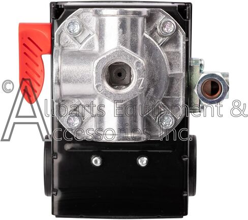مفتاح ضغط AC-0789 4 منافذ 145-175 رطل لكل بوصة مربعة ثنائي القطب 120-240 فولت متوافق مع وحدات ضاغط الهواء بكابل Craftsman وDeVilbiss وPorter in Kuwait