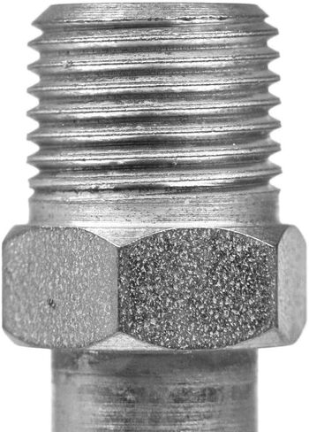 1857 Air Compressor G Style Plug - for Milton Pneumatic Piping Systems - Compressor Quick Release Couplers - 1/2" Male NPT 1/2" Body Steel 300 PSI 99 SCFM Silver in Kuwait