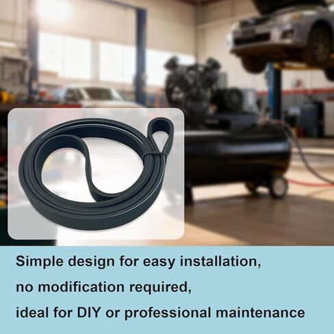 Compatible with Campbell Hausfeld Air Compressor Drive Belt Replacement for Models VT558705, VT558801, VT559501, VA5001, VT6224 – Replaces BT004800AV, BT-48, Durable Compressor Belt, Easy Installation in Kuwait