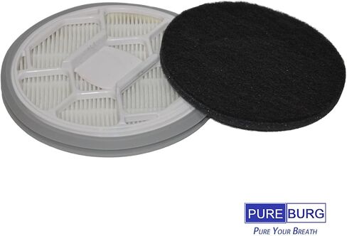 فلتر بديل PUREBURG متوافق مع Oneisall LM2 ON-D81 وAfloia LM1 Homeika Pet Grooming Kit، 4 HEPA + 8 طقم إسفنجات لملحقات المكنسة الكهربائية للكلاب والقطط والحيوانات الأليفة in Kuwait