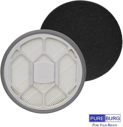 فلتر بديل PUREBURG متوافق مع Oneisall LM2 ON-D81 وAfloia LM1 Homeika Pet Grooming Kit، 4 HEPA + 8 طقم إسفنجات لملحقات المكنسة الكهربائية للكلاب والقطط والحيوانات الأليفة in Kuwait