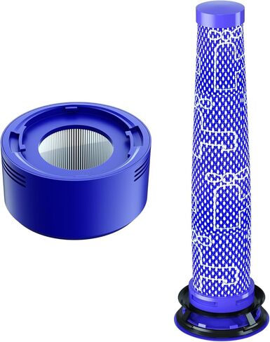 Replacement Vacuum Pre Filter and Rear Filter Compatible with Dyson V7 V8 Vacuum Cleaner, 1 Pre Vacuum Filters and 1 Rear Vacuum Filter, Home Cleaning Helper, Effective Cleaning & Filtering (1+1) in Saudi Arabia