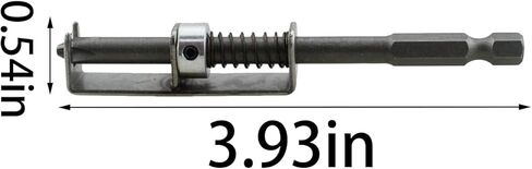 TAODAN 3.94 Inch Length Spring Loaded Screwdriver Bit Single Handed Operation Anti Drop Device Suitable for Electricians Mechanics DIY Home Repair in Kuwait