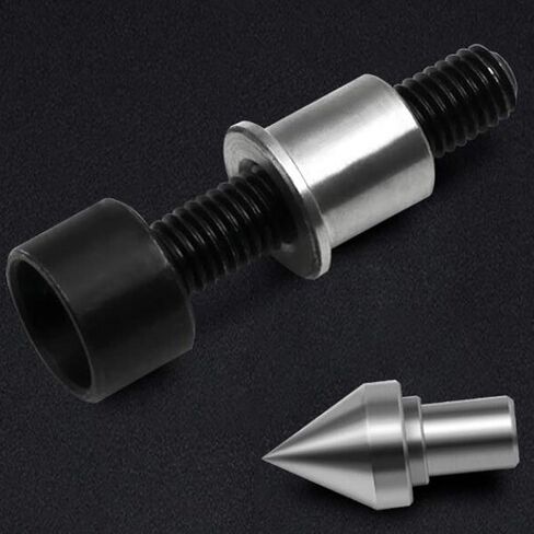 4 قطع من مركز Tailstock للمحمل المباشر، مجموعة محول ظرف مثقاب مخرطة صغيرة، لخراطة الخشب وتشغيل المعادن، مجموعة ملحقات المخرطة الدقيقة (أ) in Kuwait