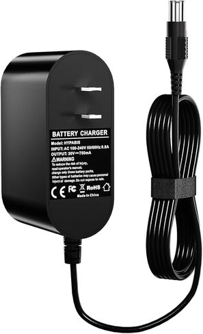 شاحن لسلسلة Bissell PowerClean، شاحن سريع متوافق مع بطارية Bissell FurGuard 280W 4141 وFurFinder 200W 4143، محول طاقة تيار متردد بديل للمكنسة الكهربائية اللاسلكية Bissell in Kuwait