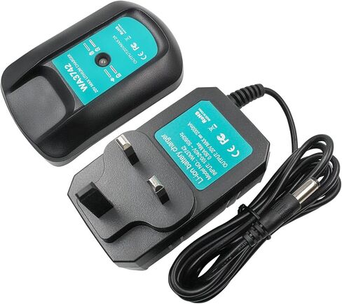 Li-ion Battery Charger 18V 20V 2A for Worx WA3520 WA3525 WA3578 WA3575 WA3512 WA3512.1 WA3522 WA3847 WA3868 WA3835 WA3764 WA3742 WA3732 WA3875 WA3881 WA3731 20V 6PIN (Not fit Old 4 pin) in Kuwait