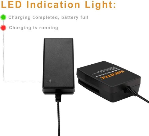 شاحن ليثيوم Shentec 18 فولت و20 فولت متوافق مع بطارية Worx WA3875 Wa3757 Wa3578 WA3525 Wa3522 WA3544 WA3512 WA3520 WA3525 WA3512.1 WA3742 WA3732 WA3847 in Kuwait