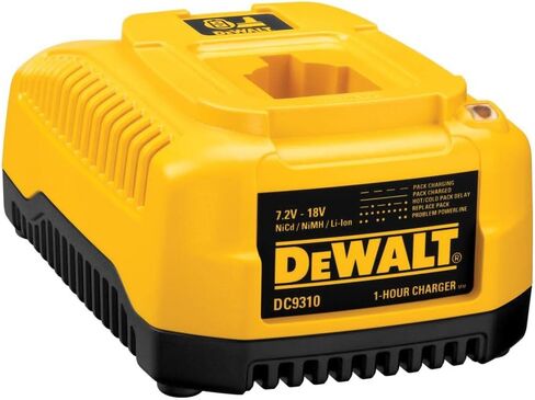 DEWALT Charger for 7.2V-18V Battery, 1-Hour Fast Charging (DC9310) in Kuwait