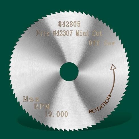 شفرة منشار HSS، قرص قطع بقطر 2 بوصة 9.5 مم شق 0.5 مم سمك 100T شفرة منشار دائري صغير لمنشار قطع ميتري، 5 قطع in Kuwait