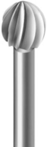Deluxe Burs, Round Assortment, 2.30 Millimeters, 6 Pieces | BUR-502.30 in Kuwait