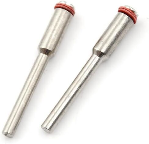10 Pcs Mini Rotary Tool Mandrel Nickel Plated Steel Mandrel Holder Cutting Disc Holder Compatible with Fixed HSS Cut-Off Wheel Discs, Rotary Tools(3mm) in Saudi Arabia