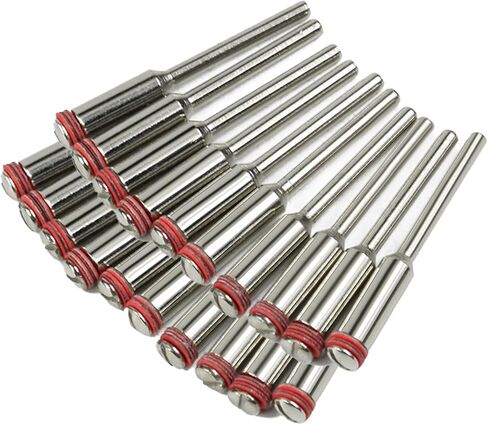 10 Pcs Mini Rotary Tool Mandrel Nickel Plated Steel Mandrel Holder Cutting Disc Holder Compatible with Fixed HSS Cut-Off Wheel Discs, Rotary Tools(3mm) in Saudi Arabia