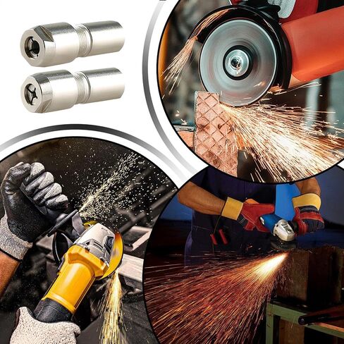 Angle Grinder Attachments - Heavy Duty Non-Slip Replacement | 6mm 3mm Angle Grinder Conversion Accessories,for Polishing Engraving Grinding Stone Metal Wood Rotary Tools Drills in Kuwait