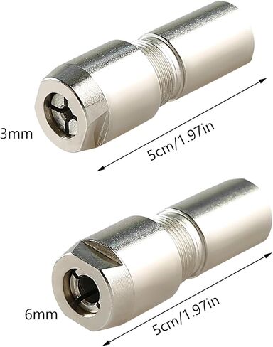 Angle Grinder Attachments - Heavy Duty Non-Slip Replacement | 6mm 3mm Angle Grinder Conversion Accessories,for Polishing Engraving Grinding Stone Metal Wood Rotary Tools Drills in Kuwait