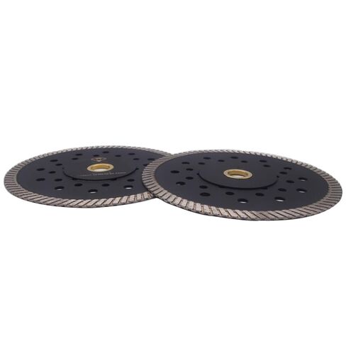 6 Inch Dry Cutting Turbo Circular Saw Diamond Blade for Granite 7/8" - 5/8" Arbor Reinforced Continuous Rim Diamond Cutting Disc in Kuwait