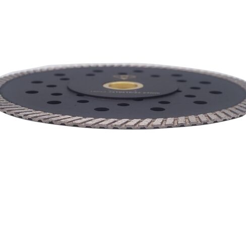 6 Inch Dry Cutting Turbo Circular Saw Diamond Blade for Granite 7/8" - 5/8" Arbor Reinforced Continuous Rim Diamond Cutting Disc in Kuwait