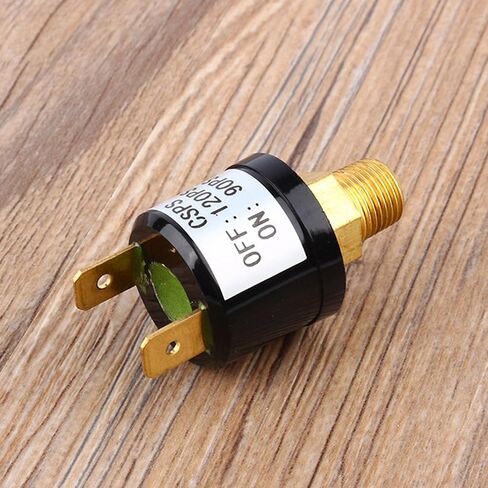 90-120 PSI مفتاح ضغط ضاغط الهواء، التيار المتناوب 110-220 فولت تيار مستمر 6-36 فولت مفتاح ضغط الهواء لآلة مكبس ضاغط الهواء in Kuwait