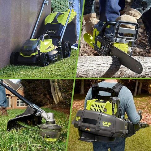 2 منفذ OP401 بديل لشاحن بطارية Ryobi 40 فولت متوافق مع 40 فولت OP4015 OP4026 OP4040 OP4050 OP4060 in Kuwait