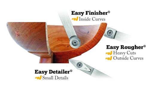 Easy Wood Tools Ci4 Diamond Carbide Cutter For Easy Detailer Turning Tools in Kuwait