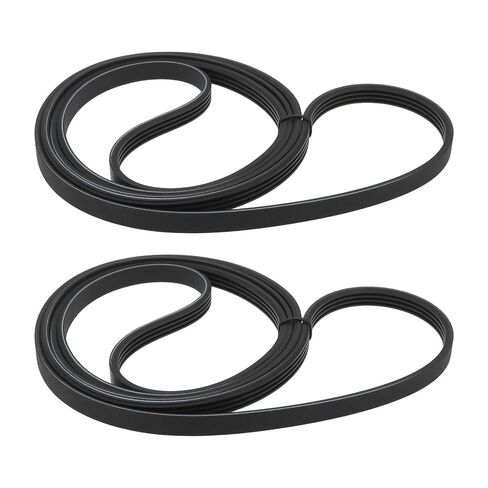 2Pcs Drive Belt 4PJ690 Poly V Replacement Belt for Woodworking Machinery and Metal Lathes Compatible with Jet Machine in Kuwait