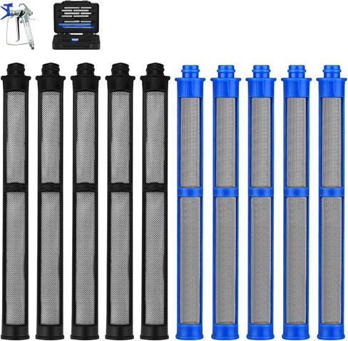 21 Pack 287033 Airless Spray Gun Filter 100 Mesh Compatible for Spray Gun Contractor II and FTx II,with a Box in Saudi Arabia
