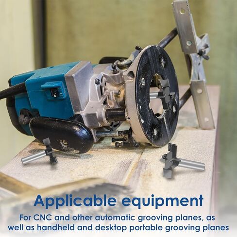CNC Spoilboard تسطيح راوتر بت 1/2 بوصة تسطيح راوتر بت عرقوب كربيد النجارة بلاطة تسطيح راوتر بت قطر القطع الاحترافي للخشب الرقائقي in Kuwait