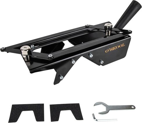O'SKOOL Self-Centering Steel Spline Jig for Trim Routers – Woodworking Jig for Cutting Spline Joints on Large Furniture Corners, Boxes & Frames in Kuwait