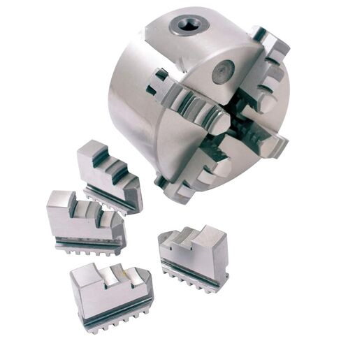 HHIP 3900-0432 12" 4-Jaw Plain Back Self-Centering Lathe Chuck in Kuwait