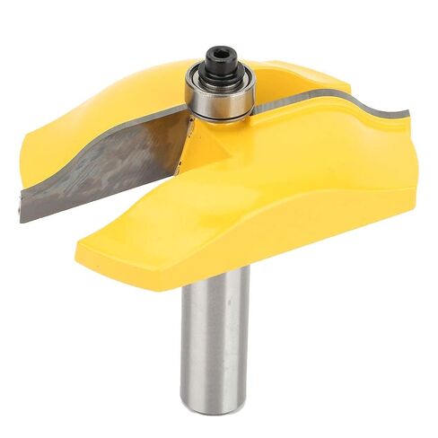 Carbide Router Bit, Professional Grade 1/2in Shank Woodworking Cutter with Heat Coating for Hardwood Softwood Composite Board Panel Doors in Kuwait
