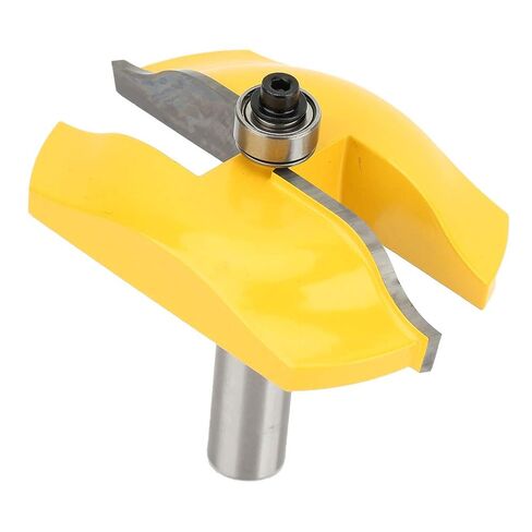 Carbide Router Bit, Professional Grade 1/2in Shank Woodworking Cutter with Heat Coating for Hardwood Softwood Composite Board Panel Doors in Kuwait