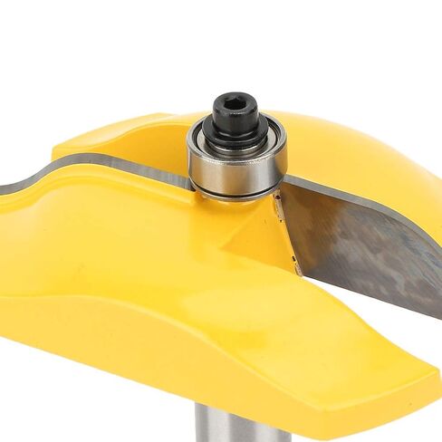 Carbide Router Bit, Professional Grade 1/2in Shank Woodworking Cutter with Heat Coating for Hardwood Softwood Composite Board Panel Doors in Kuwait