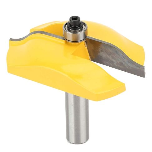 Carbide Router Bit, Professional Grade 1/2in Shank Woodworking Cutter with Heat Coating for Hardwood Softwood Composite Board Panel Doors in Kuwait