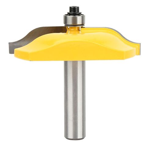Carbide Router Bit, Professional Grade 1/2in Shank Woodworking Cutter with Heat Coating for Hardwood Softwood Composite Board Panel Doors in Kuwait