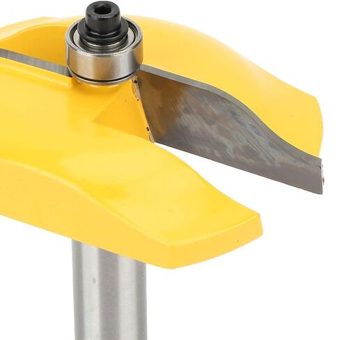 Carbide Router Bit, Professional Grade 1/2in Shank Woodworking Cutter with Heat Coating for Hardwood Softwood Composite Board Panel Doors in Kuwait