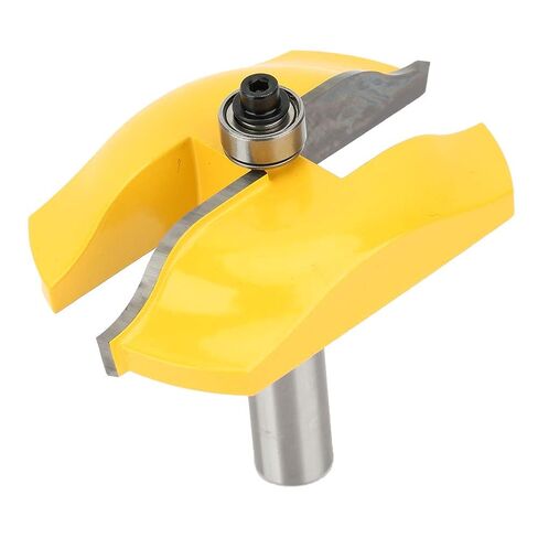 Carbide Router Bit, Professional Grade 1/2in Shank Woodworking Cutter with Heat Coating for Hardwood Softwood Composite Board Panel Doors in Kuwait