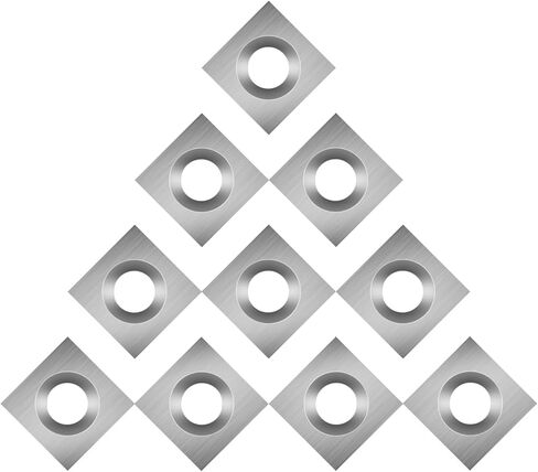11X11mm إدراجات كربيد مربعة لأعمال النجارة (10 قطع) in Kuwait