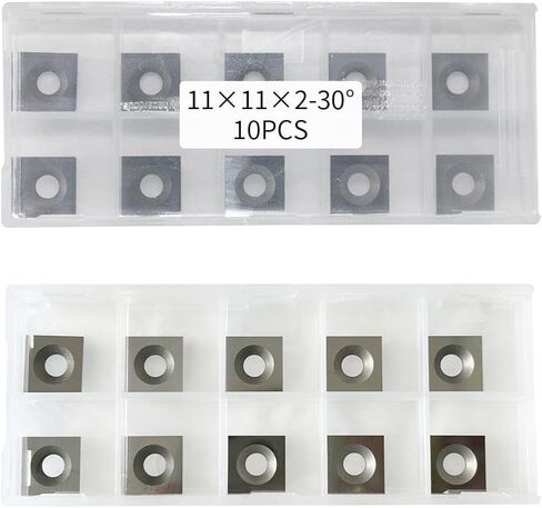 11X11mm إدراجات كربيد مربعة لأعمال النجارة (10 قطع) in Kuwait