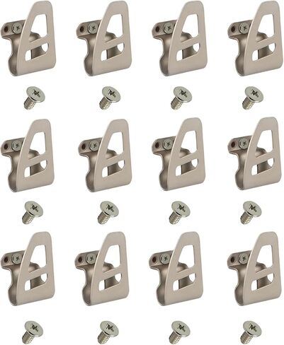12 PK 42-70-2653 Belt Clip Hooks - Compatible with Impact Driver & Hammer Drill - Fits 2604-20 2604-22 2797-22 Tools with Free Screws in Kuwait