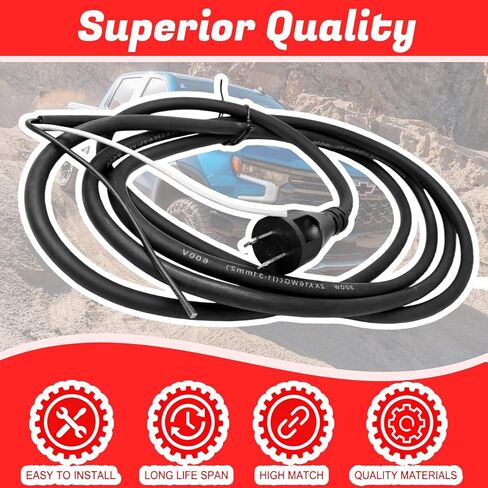 33007898 2 Wire 16 Gauge Power Cord Replacement, 10ft for dewelt DW704 DW705 DW708 DW718 DW849 DW360 DW384 DWP849X in Kuwait