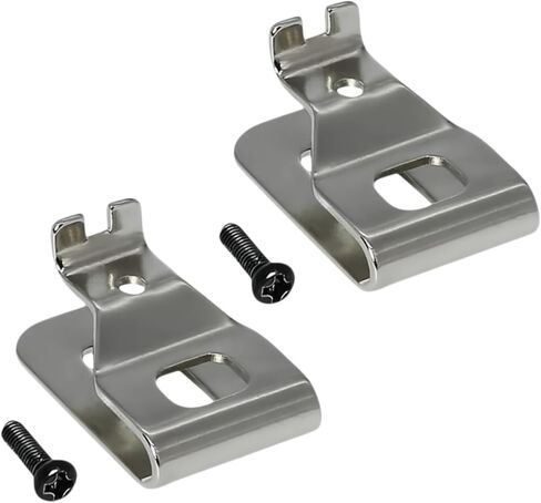 2-Pcs Belt Clips for Dewalt, Premium 304 Stainless Steel Replacement Clip, with Screws, for Dewalt DCD7771 Compatible with 20V Power Tools for N268241 N086039 DCD980 DCD985 DCD980L2 in Saudi Arabia