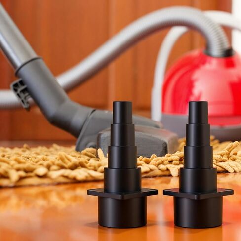 4 Pack Hose Adapter Vacuum Cleaner Adapter Universal Tool Adapters Attachment Connects to Power Tools to Contain Dust in Kuwait