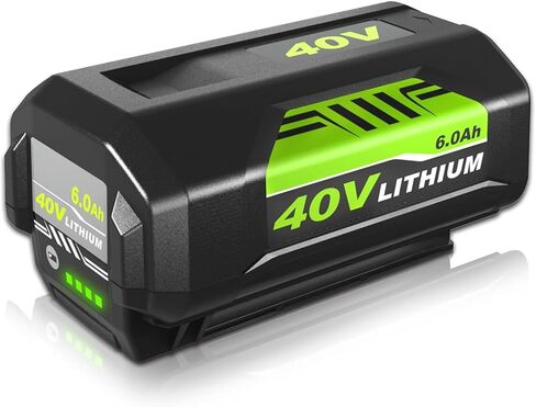 Reoben OP4060 6000mAh 40 Volt Replacement for Ryobi 40V Lithium Battery Compatible with Ryobi 40V Battery OP4050A OP40601 (1PACK) in Kuwait
