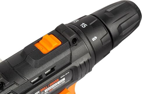 مثقاب وسائق WEN 20V Max اللاسلكي مقاس 3/8 بوصة مع بطارية ليثيوم أيون 2.0 أمبير وشاحن (20119) in Kuwait