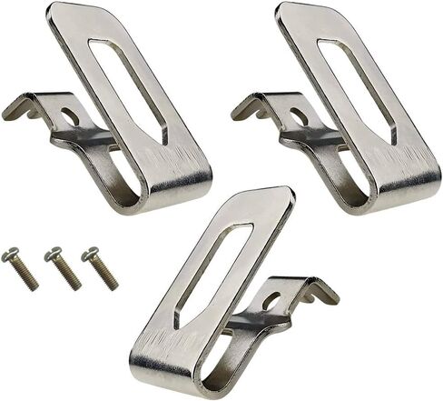DCD771، DCD771B، DCD771C2، مشابك حزام فولاذية مناسبة لـ D-alt 1/2 "20V MAX سائق مثقاب لاسلكي بدون فرشاة 3/قطعة in Kuwait