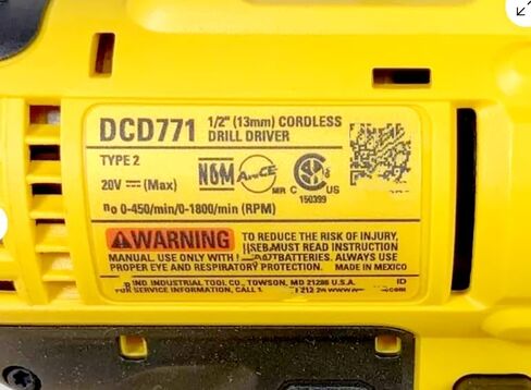 DCD771، DCD771B، DCD771C2، مشابك حزام فولاذية مناسبة لـ D-alt 1/2 "20V MAX سائق مثقاب لاسلكي بدون فرشاة 3/قطعة in Kuwait