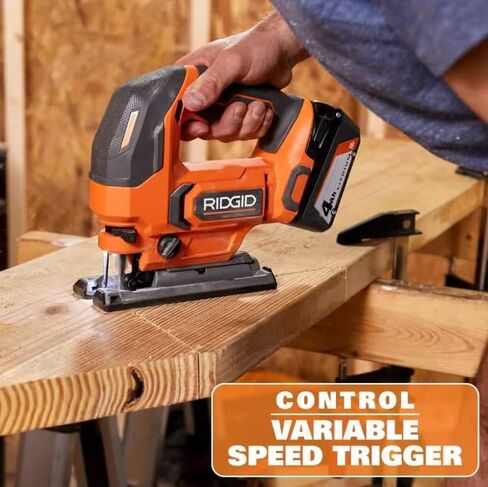 RIDGID HEAVY-DUTY 18V 18 VOLT منشار رقص لاسلكي (أداة فقط) (متجدد) in Kuwait