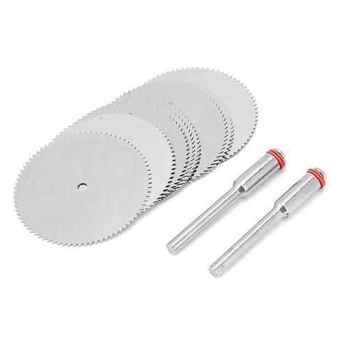 Metal Cutter Drill Attachment, Drill Attachment for Cutting, 10Pcs Stainless Steel Saw Blade Cutting Wheel Disc Rotary Drill Saw Blades Wood Cutting Tool Drill Saw Attachment (32MM) in Kuwait