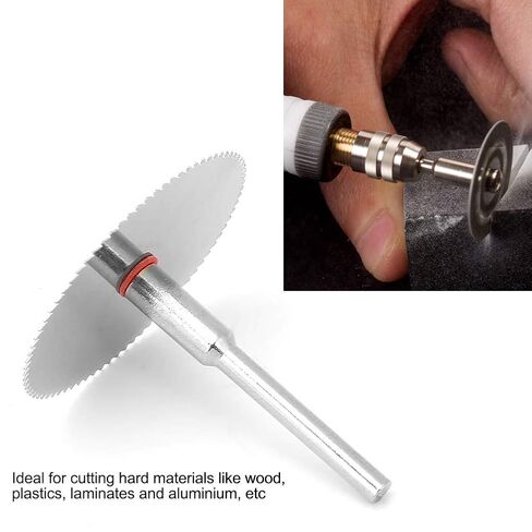 Metal Cutter Drill Attachment, Drill Attachment for Cutting, 10Pcs Stainless Steel Saw Blade Cutting Wheel Disc Rotary Drill Saw Blades Wood Cutting Tool Drill Saw Attachment (32MM) in Kuwait