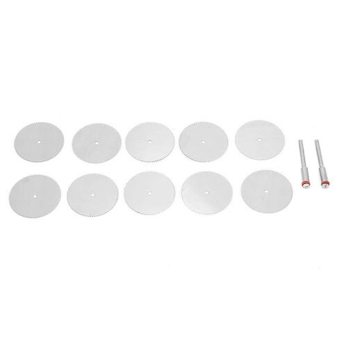 Metal Cutter Drill Attachment, Drill Attachment for Cutting, 10Pcs Stainless Steel Saw Blade Cutting Wheel Disc Rotary Drill Saw Blades Wood Cutting Tool Drill Saw Attachment (32MM) in Kuwait